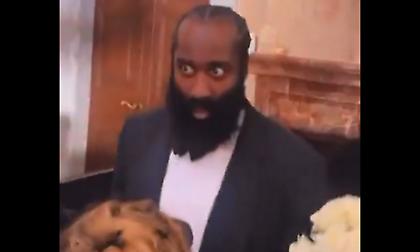 Η επική αντίδραση του Χάρντεν όταν η κοπέλα του έπιασε την ανθοδέσμη στον γάμο του Ρόντο!