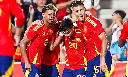 Από πεντάρα σε πεντάρα πριν το Euro η Ισπανία