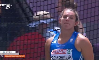 Στη 19η θέση και εκτός τελικού η Σκαρβέλη