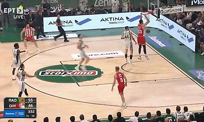 Μαγική πάσα του Κάνααν για το εμφατικό κάρφωμα του Μιλουτίνοφ!