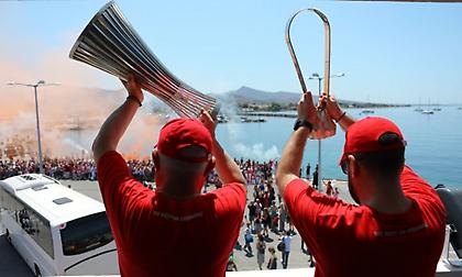 Πάνε… Κρήτη οι ευρω-κούπες του Ολυμπιακού!