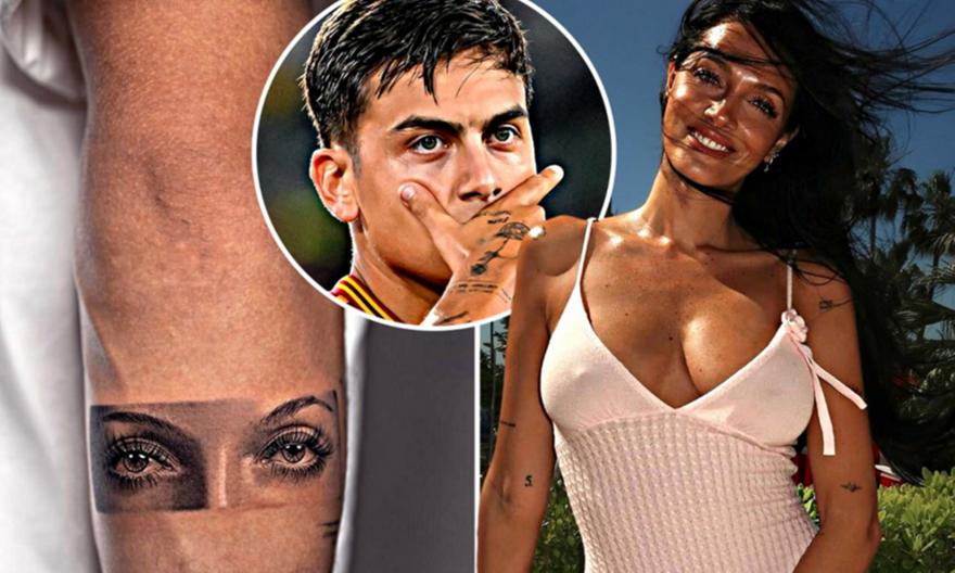 Ο Ντιμπάλα χτύπησε τατουάζ τα μάτια της εντυπωσιακής αρραβωνιαστικιάς του!