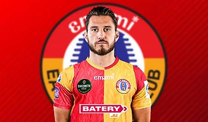 Συνεχίζει στην Ινδία ο Διαμαντάκος: Υπέγραψε στην East Bengal FC-Επική παρουσίαση ως Έλληνας Θεός