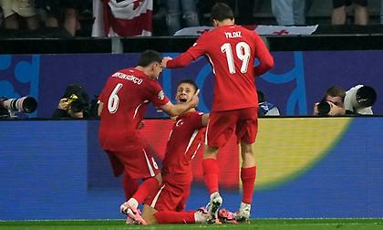 Λύγισε με γκολάρες και... τύχη την αξιόμαχη Γεωργία σε ματς «ροντέο» η Τουρκία!