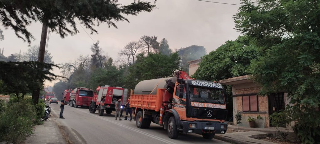 Φωτιά στην Ηλεία: Σοβαρές ζημιές στο σπίτι του Τζόρτζεβιτς στα Χανάκια