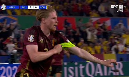 Κλείδωσε τη νίκη το Βέλγιο με γκολ του Ντε Μπρόινε στο 80' μετά από ασίστ του κίπερ Καστέλς!