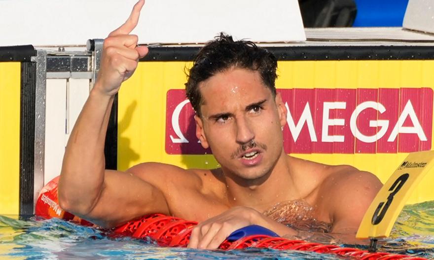 Θρίμαβος για Γκολομέεβ και Μπίλα που έκαναν το 1-2 στα 50 μ. ελεύθερο