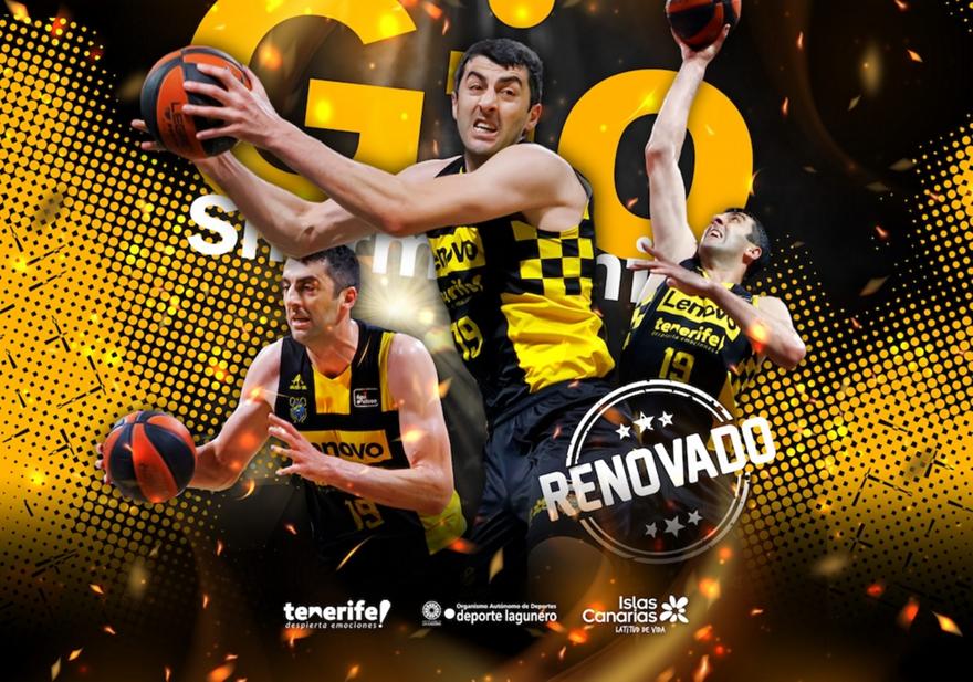 Συνεχίζει για έκτη σεζόν στην Τενερίφη ο Σερμαντίνι