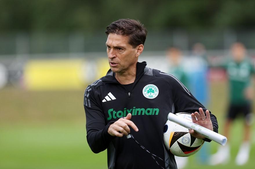 Παναθηναϊκός: Προσήλωση στην ανάπτυξη παιχνιδιού έδωσε ο Ντιέγκο Αλόνσο