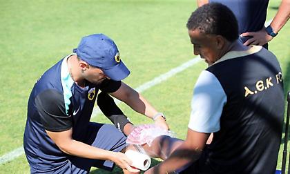 ΑΕΚ: Αποχώρησαν από την προπόνηση Ελίασον και Λιούμπισιτς