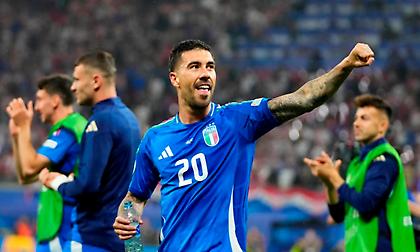 Ο Ματία Τζακάνι περίμενε την κατάλληλη στιγμή για το πρώτο του γκολ με την εθνική Ιταλίας