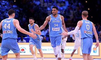 Στην πρώτη θέση των power rankings της FIBA για το Προολυμπιακό η Ελλάδα!