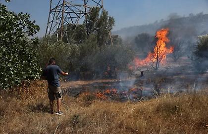 Πυρκαγιά στην Άνδρο