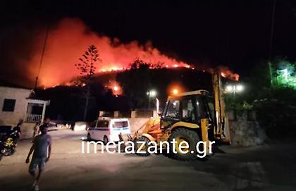 Ζάκυνθος: Το βουνό φλεγόταν και από κάτω γινόταν πανηγύρι