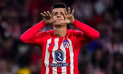 Μένει στην Ατλέτικο για ακόμη ένα χρόνο ο Μοράτα