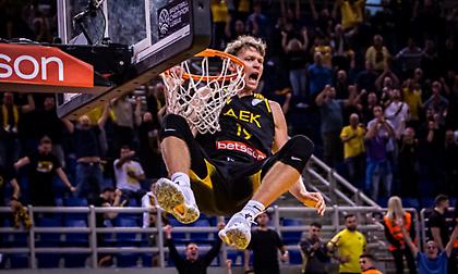 Συνεχίζονται οι επαφές ΑΕΚ Betsson BC με Κουζμίνσκας - Θετικός ο Λιθουανός να παραμείνει στην «Ένωση»