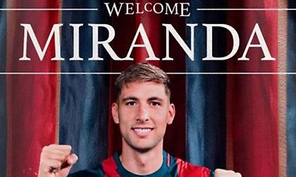 Ανακοίνωσε Μιράντα η Μπολόνια