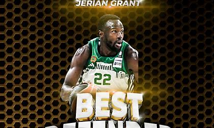 Κορυφαίος αμυντικός της χρονιάς στη Stoiximan Basket League ο Γκραντ