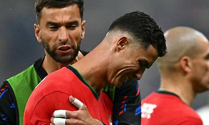 Έμεινε άσφαιρος για πρώτη φορά σε τελική φάση διοργάνωσης με την Πορτογαλία ο Ρονάλντο