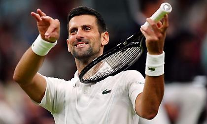 Χωρίς ιδρώτα στα ημιτελικά του Γουίμπλεντον ο Τζόκοβιτς