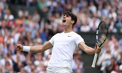 Έκαμψε την αντίσταση του Μεντβέντεφ και προκρίθηκε ξανά στον τελικό του Wimbledon ο Αλκαράθ!