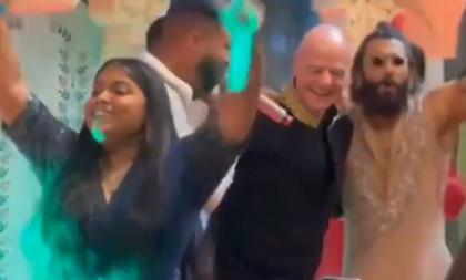 Ξεσάλωσε στον γάμο της χρονιάς στην Ινδία ο Ινφαντίνο!