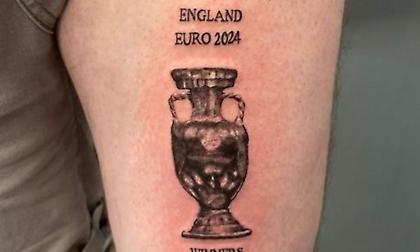 Βιαστικοί Άγγλοι έκαναν ήδη τατουάζ την σημερινή κατάκτηση του Euro 2024