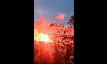 Πανζουρλισμός στο Μαϊάμι από τους φίλους της Αργεντινής ενόψει του τελικού του Copa America!