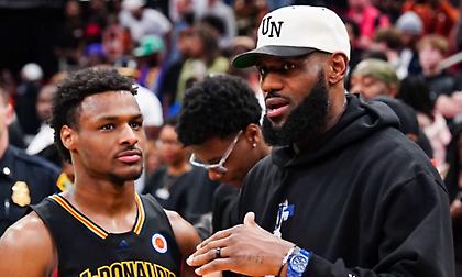 Υπερασπίστηκε τον γιο του ο ΛεΜπρόν: «Ο Μπρόνι δεν δίνει... δεκάρα για όσα ακούγονται»