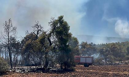 Φωτιά στο Σοφικό Κορινθίας - Ήχησε το «112», τραυματίες δύο πυροσβέστες
