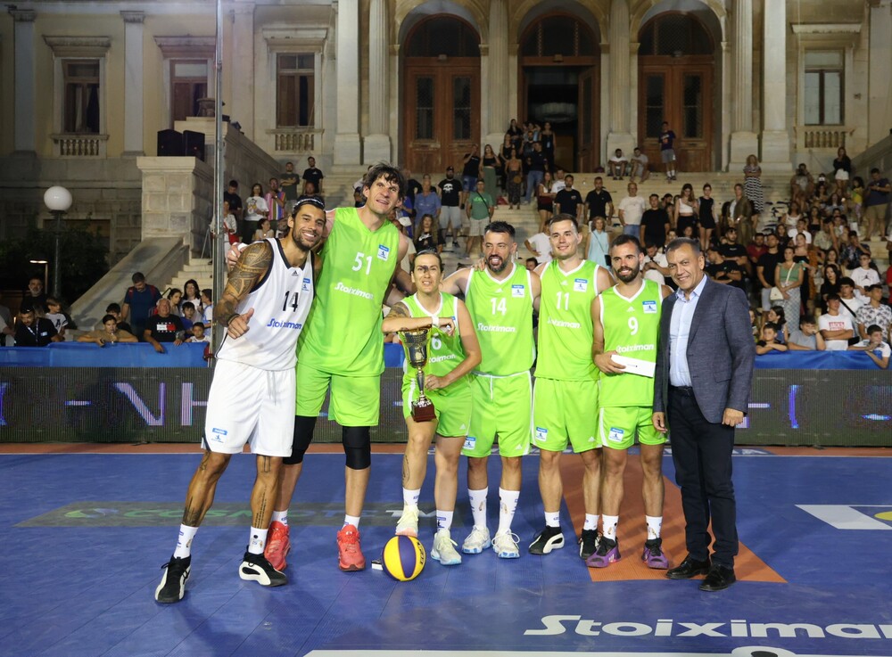 Στη Σύρο το μεγαλύτερο FIBA 3X3 Stoiximan AegeanBall Festival