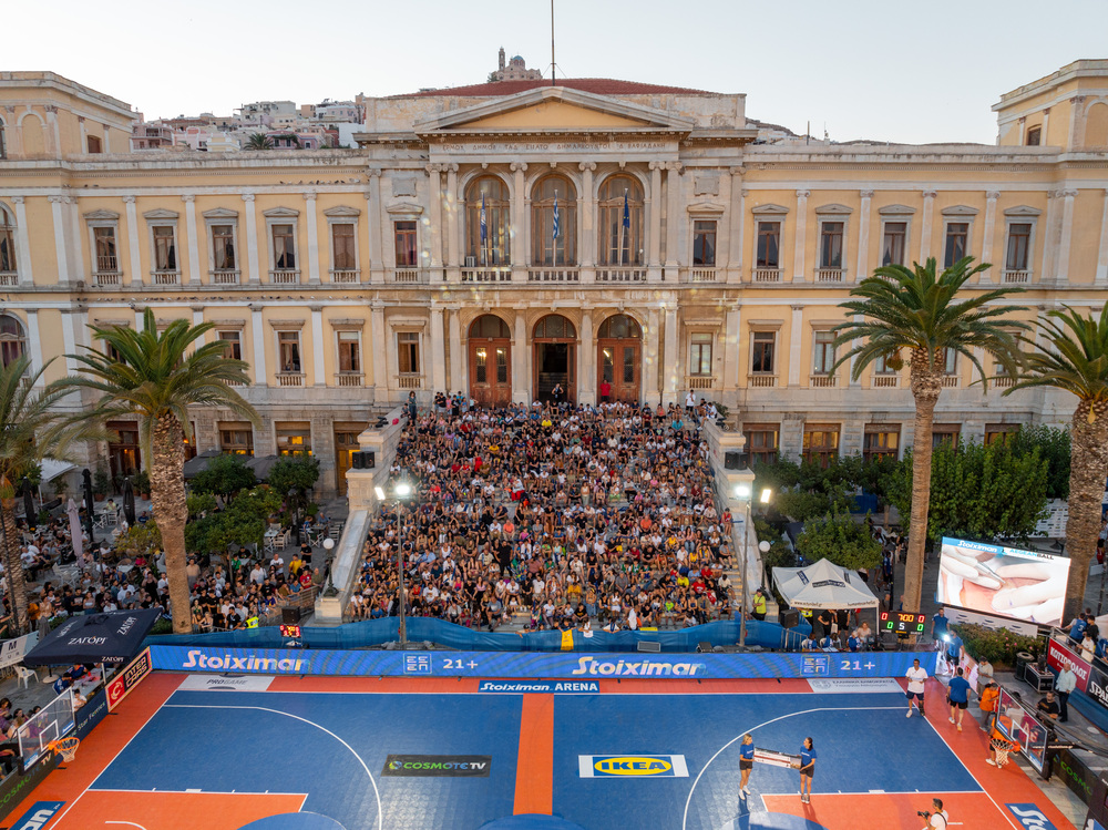 Στη Σύρο το μεγαλύτερο FIBA 3X3 Stoiximan AegeanBall Festival