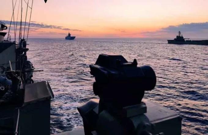 Κλιμακώνει την ένταση στην Κάσο η Τουρκία με 5 πολεμικά πλοία