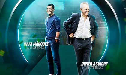 Ο Αγκίρε στον πάγκο του Μεξικού με βοηθό τον Μάρκες