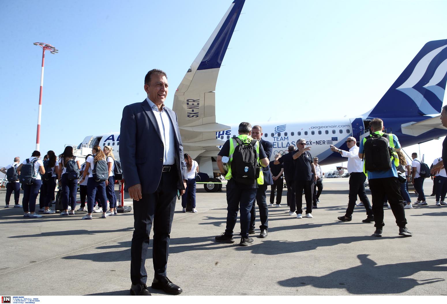 Ολυμπιακοί Αγώνες 2024: Αναχώρησε για το Παρίσι η ελληνική αποστολή