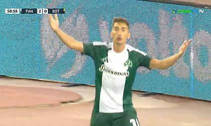 Ακυρώθηκε γκολ του Τζούριτσιτς για οφσάιντ του Γερεμέγεφ