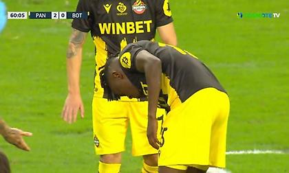 Γλίτωσε την κόκκινη κάρτα και έγινε αμέσως αλλαγή ο Ετό