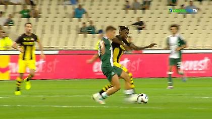 Aγκωνιά του Ετό στον Τζούρισιτς, δεν δόθηκε ούτε φάουλ