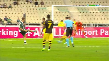 Στέρησε γκολάρα στον Τζούρισιτς το οριζόντιο δοκάρι