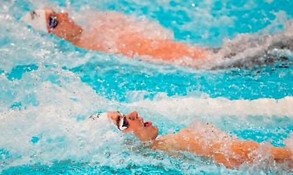 Στον τελικό των 100μ ύπτιο ο Χρήστου, αποκλείστηκε για μόλις 2 εκατοστά του δευτερολέπτου ο Μακρυγιάννης