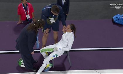 Η ηρωική προσπάθεια Βραζιλιάνας ξιφομάχου που είναι καρκινοπαθής και η viral γκάφα του προπονητή της