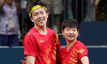 Στην Κίνα το χρυσό μετάλλιο στο μικτό διπλό του πινγκ πονγκ