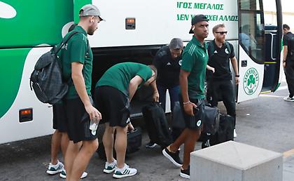 Αναχώρησε για Βουλγαρία η αποστολή του Παναθηναϊκού