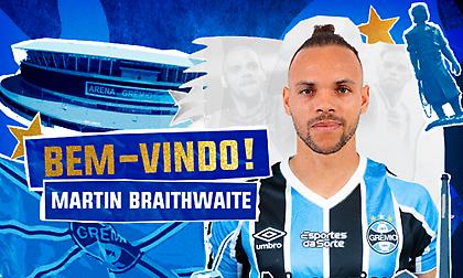 Η Γκρέμιο ανακοίνωσε τον Μπρέιθγουεϊτ που έφτασε πολύ κοντά στον Ολυμπιακό