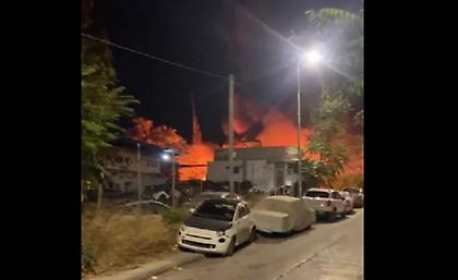 Πυρκαγιά σε οικόπεδο στους Αγίους Αναργύρους