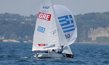 Τα αδέλφια Σπανάκη στην 17η θέση της τέταρτης κούρσας και την 13η της γενικής στα 470