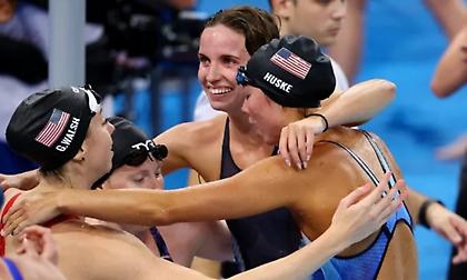 Παγκόσμιο ρεκόρ από τις ΗΠΑ στα 4Χ100 mixed κολύμβησης