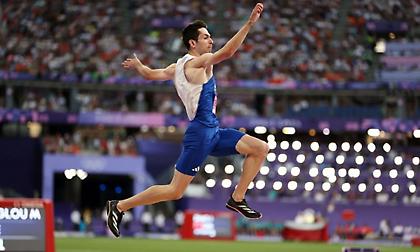 Live o μεγάλος τελικός του Μίλτου Τεντόγλου στο άλμα εις μήκος