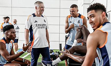 Και Εμπαπέ και Τζουντ και Τσουαμενί και όλα τ’ αστέρια: Δέος στην προετοιμασία της Ρεάλ (pics)