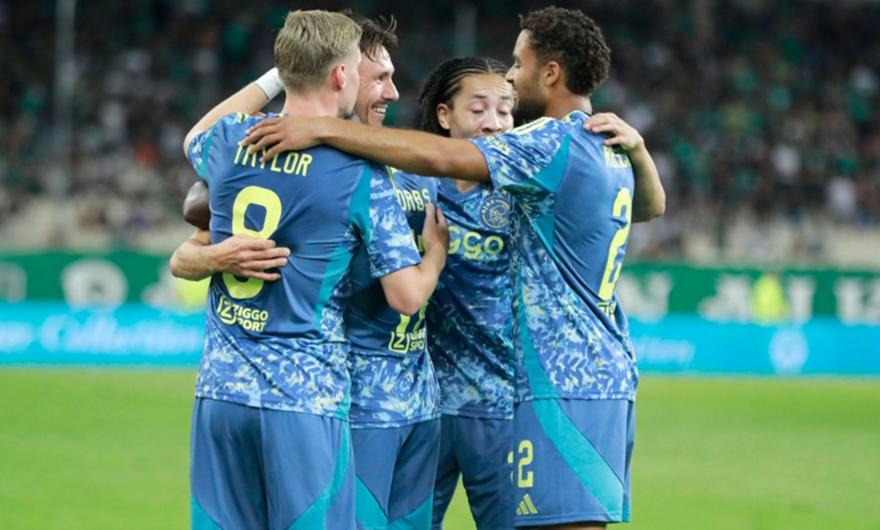 Παναθηναϊκός-Άγιαξ: Το γκολ του Μπέργκχαους